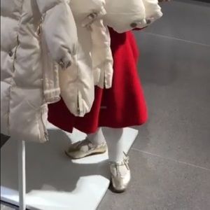Zara gold dressed shoes